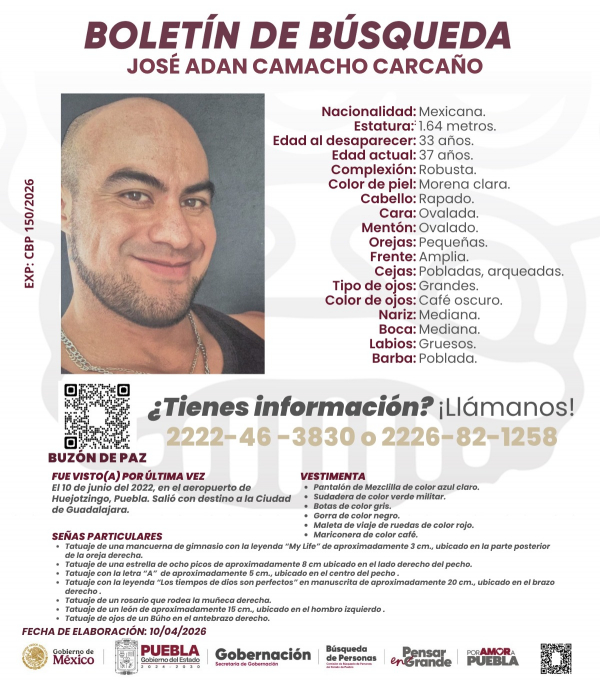 Jos&eacute; Adan Camacho Carca&ntilde;o