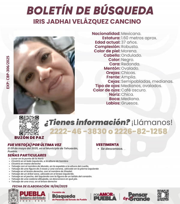 Iris Jadhai Velázquez Cancino