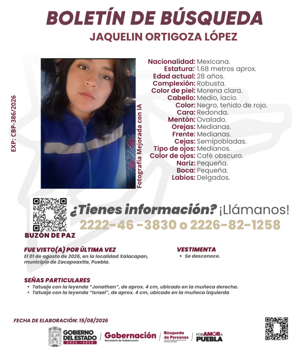 Jaqueline Ortigoza L&oacute;pez