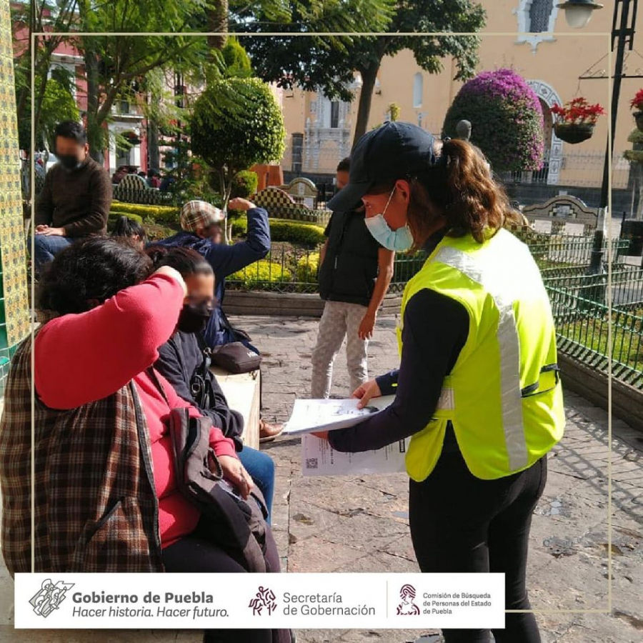 En coordinación con Fiscalía General del Estado de Puebla, Secretaría de Seguridad Ciudadana de Puebla y autoridades del Ayuntamiento de Atlixco, realizamos Acciones de Búsqueda de Personas Desaparecidas en el municipio de Atlixco, Puebla.