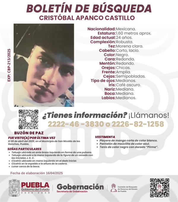 Cristóbal Apanco Castillo