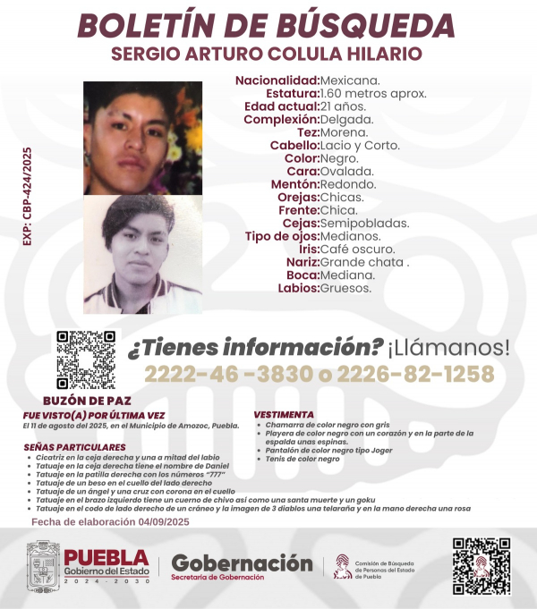 Sergio Arturo Colula Hilario