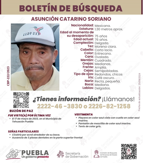 Asunción Catarino Soriano - ACTUALIZACIÓN