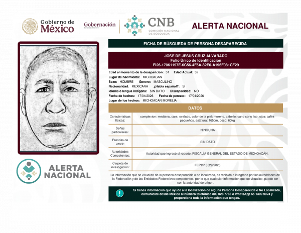 JOSE DE JESUS CRUZ ALVARADO
