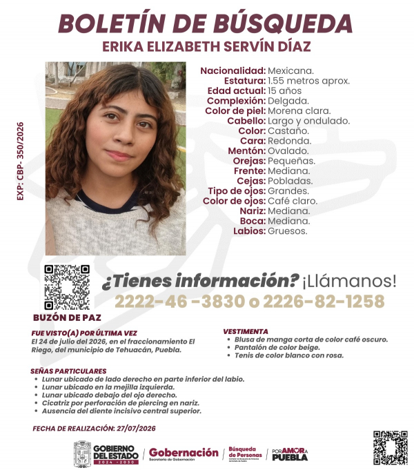 Erika Elizabeth Serv&iacute;n D&iacute;az