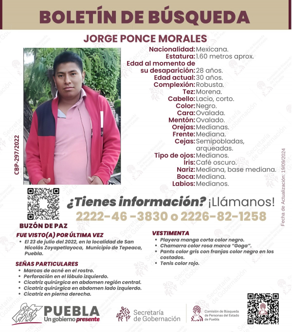 Jorge Ponce Morales - ACTUALIZACIÓN