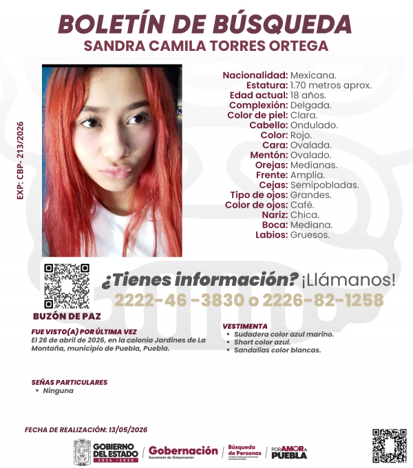 Sandra  Camila Torres Ortega