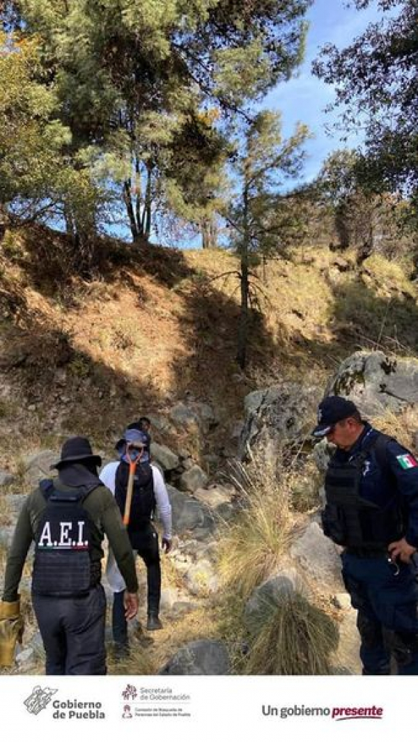 Como parte de nuestro trabajo realizamos Acciones de Búsqueda de Personas Desaparecidas o No Localizadas en la junta auxiliar de San Miguel Canoa de la ciudad de Puebla, Puebla.