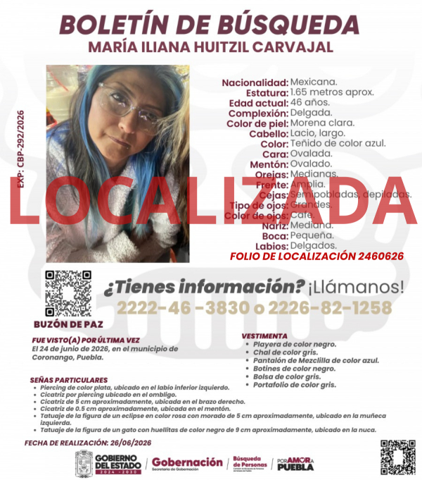 Mar&iacute;a Iliana Huitzil Carvajal