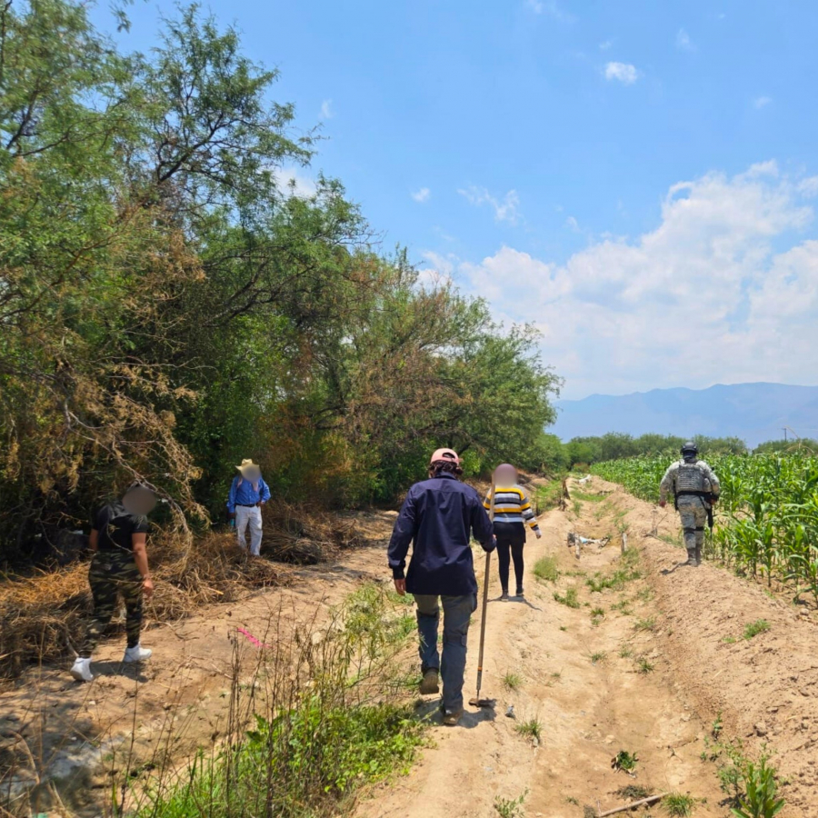 Como parte de nuestro trabajo realizamos Acciones de Búsqueda de Personas Desaparecidas en el Municipio de Ajalpan, en coordinación con autoridades Federales, Estatales, Municipales y familiares