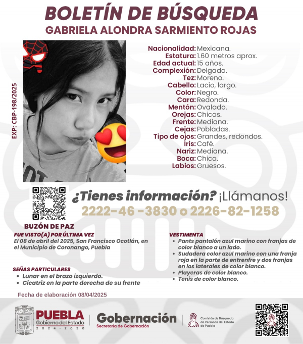 Gabriela Alondra Sarmiento Rojas