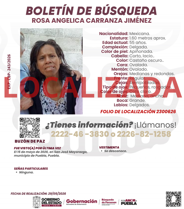 Rosa Angelica Carranza Jim&eacute;nez