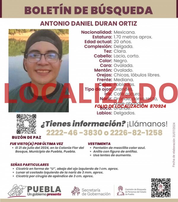 Antonio Daniel Duran Ortiz