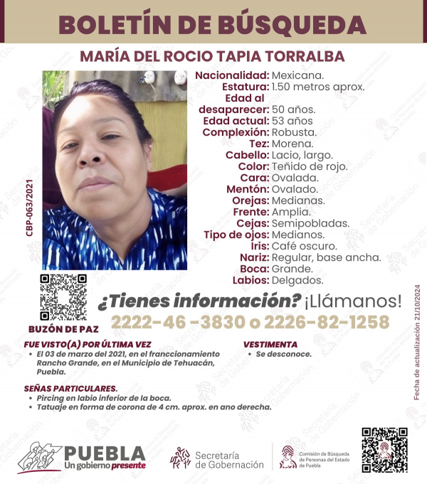 María del Rocío Tapia Torralba - ACTUALIZACIÓN