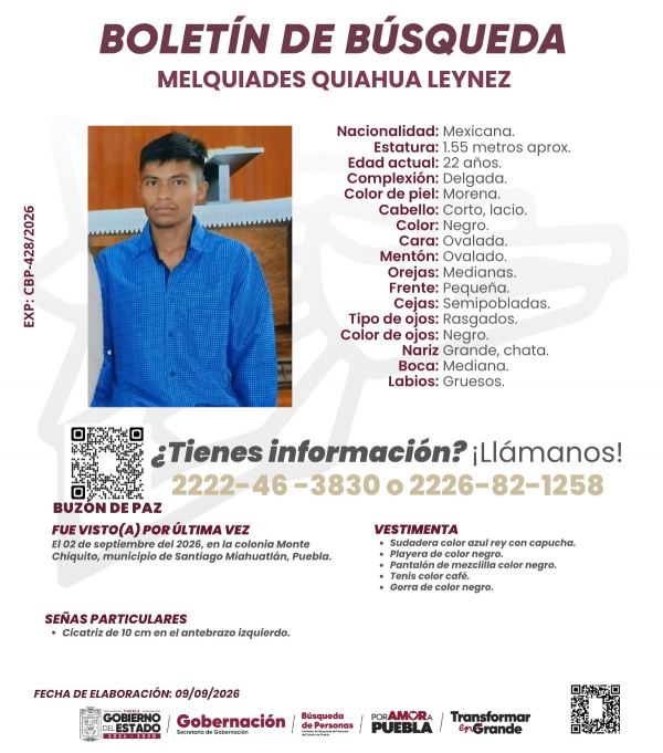 Melquiades Quiahua Leynez