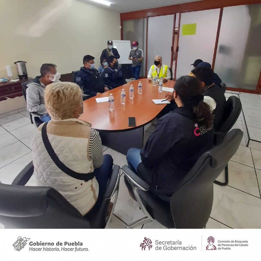 En coordinación con la Comisión de Búsqueda de Personas del Edoméx y familiares de víctimas realizamos Acciones de Búsqueda en diferentes puntos de la ciudad de Puebla.