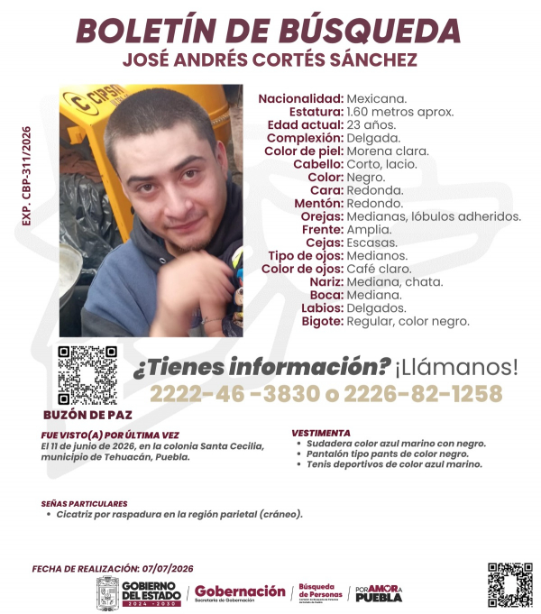 Jos&eacute; Andr&eacute;s Cort&eacute;s S&aacute;nchez