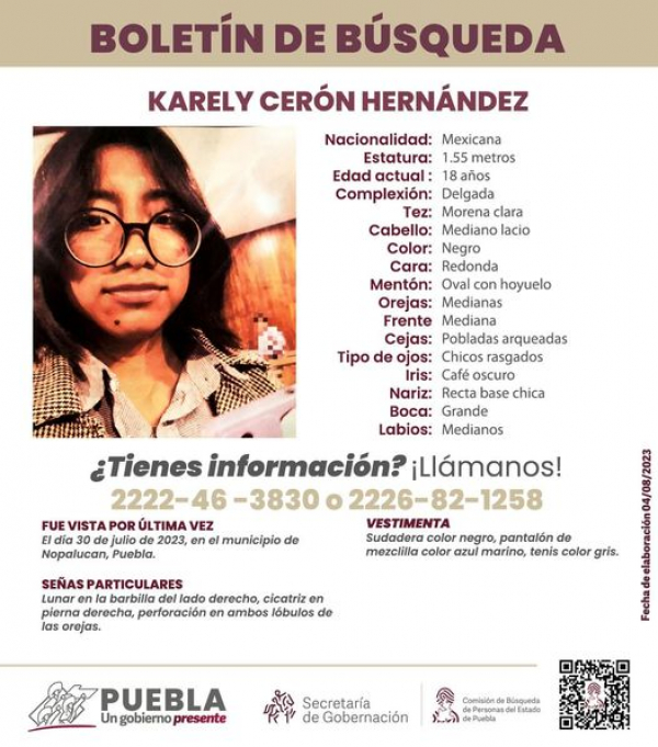 Karely Cerón Hernández.