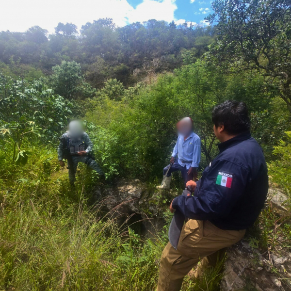 Como parte de nuestro trabajo realizamos Acciones de Búsqueda de Personas Desaparecidas en el Municipio de General Felipe Ángeles, en coordinación con autoridades Federales, Estatales, Municipales y familiares