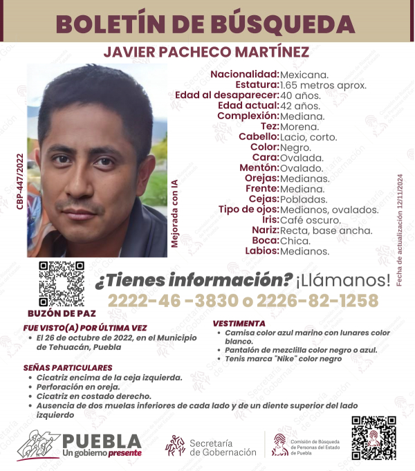 Javier Pacheco Martínez - ACTUALIZACIÓN