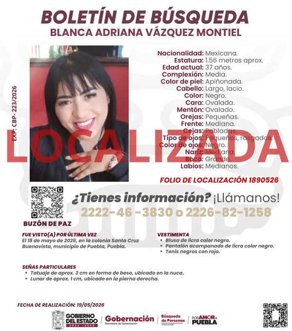Blanca Adriana V&aacute;zquez Montiel
