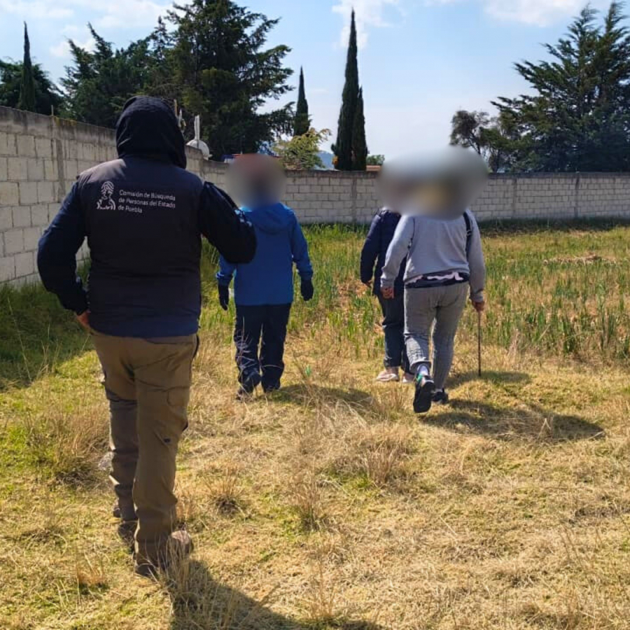 Como parte de nuestro trabajo realizamos Acciones de B&uacute;squeda de Personas Desaparecidas en el Municipio de Amozoc, en coordinaci&oacute;n con autoridades Federales, Estatales, Municipales y familiares