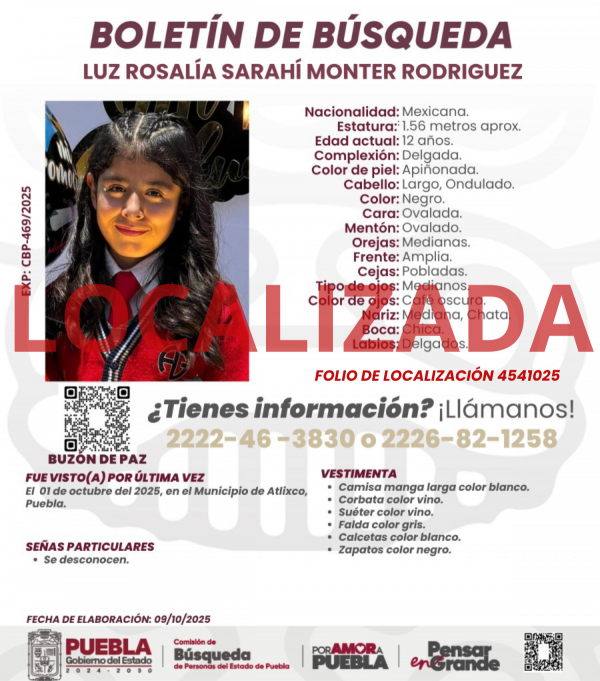 Luz Rosalía Sarahí Monter Rodríguez