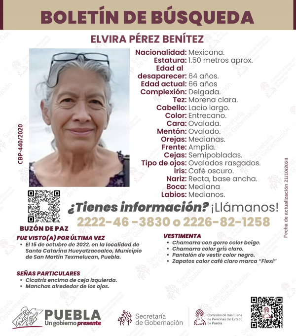 Elvira Pérez Benítez - ACTUALIZACIÓN