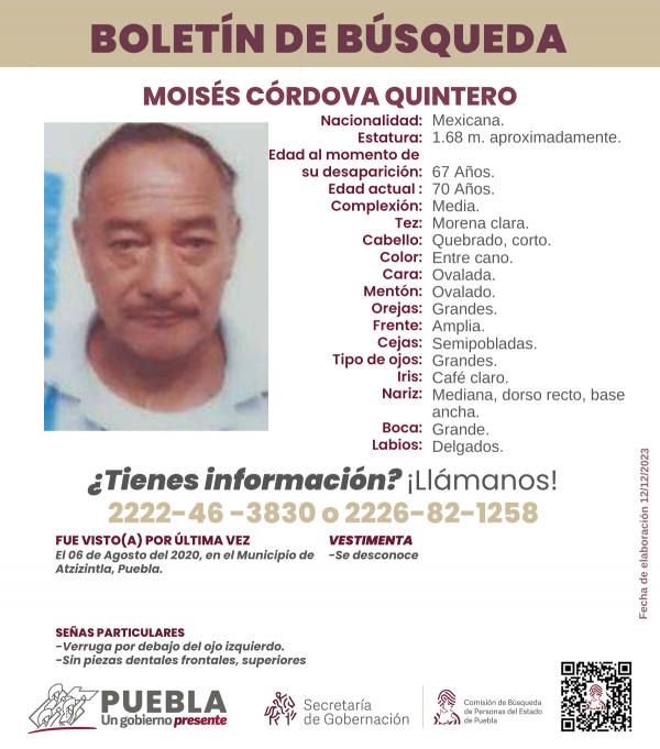 Moisés Córdova Quintero
