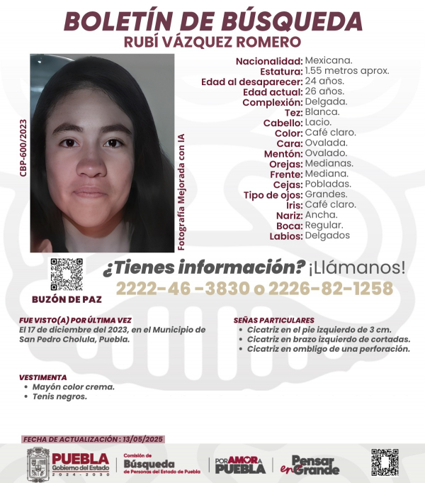 Rubí Vázquez Romero - ACTUALIZACIÓN