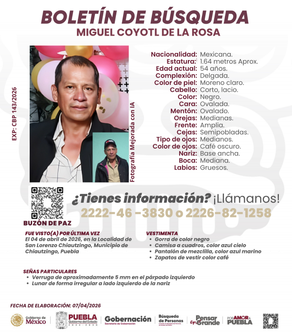 Miguel Coyotl de la Rosa