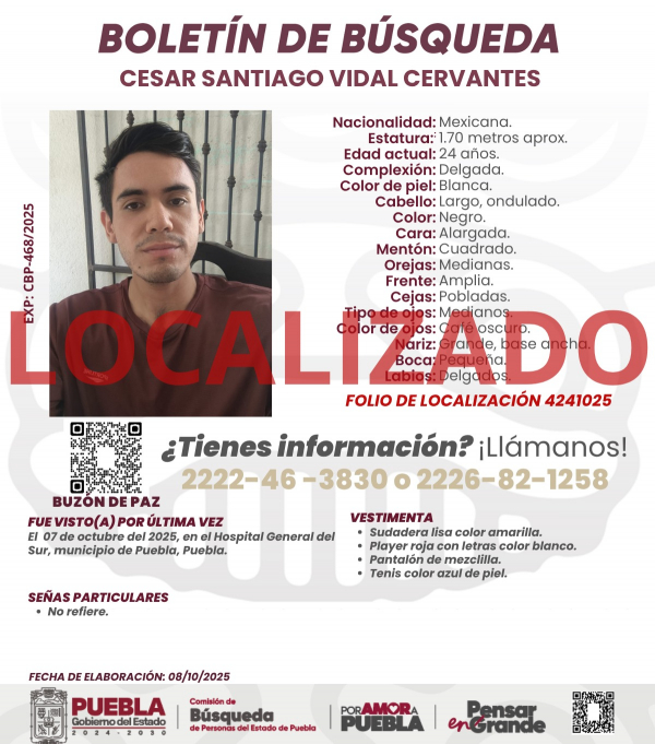 Cesar Santiago Vidal Cervantes