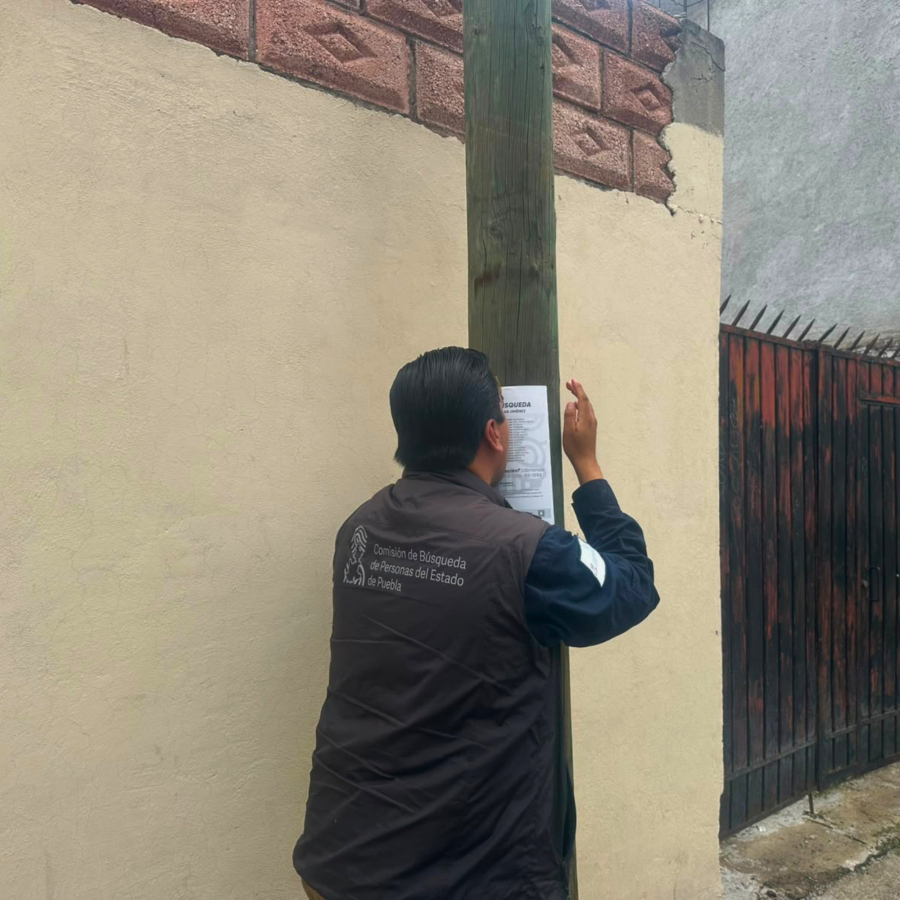 Como parte de nuestro trabajo realizamos Acciones de B&uacute;squeda de Personas Desaparecidas en el Municipio de Puebla, en coordinaci&oacute;n con autoridades Federales, Estatales, Municipales y familiares