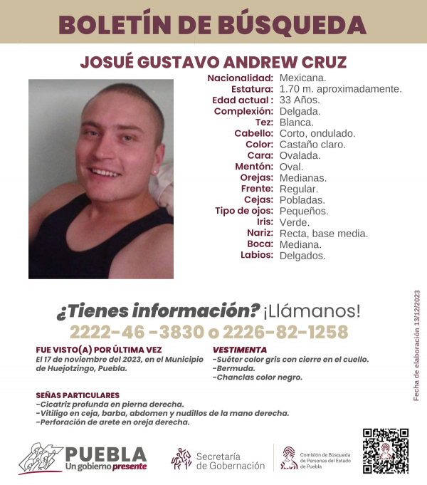 Josué Gustavo Andrew Cruz
