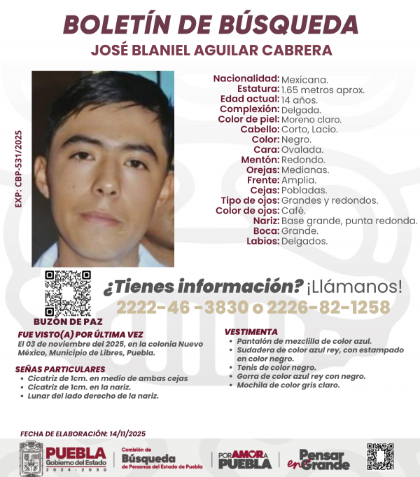 José Blaniel Aguilar Cabrera