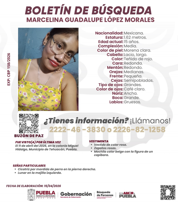 Marcelina Guadalupe L&oacute;pez Morales