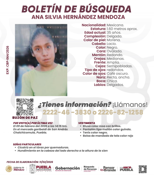 Ana Silvia Hern&aacute;ndez Mendoza