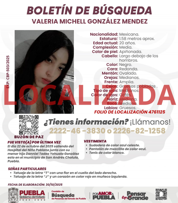 Valeria Michell González Mendez