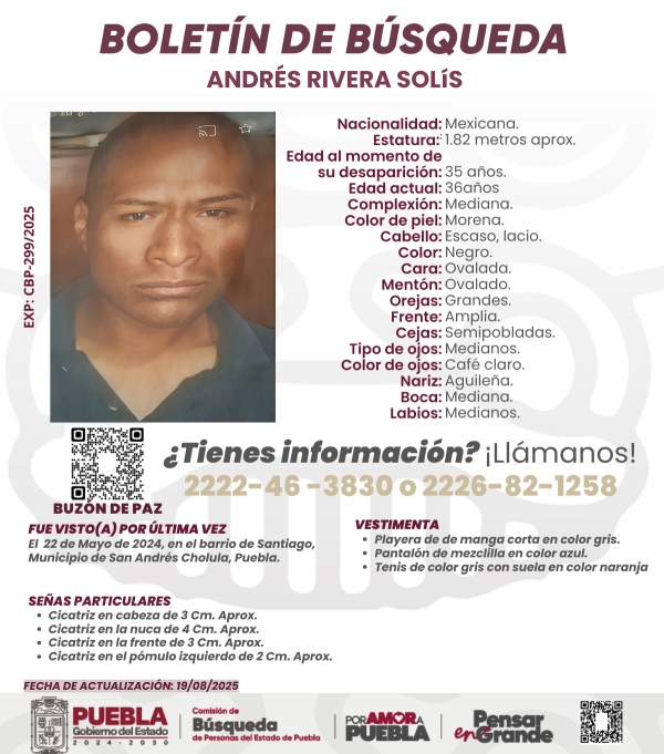Andrés Rivera Solís - ACTUALIZACIÓN