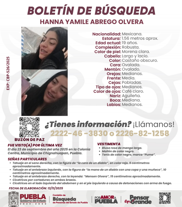 Hanna Yamile Abrego Olvera