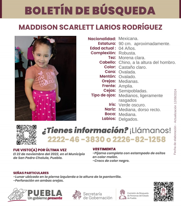 Maddison Scarlett Larios Rodríguez