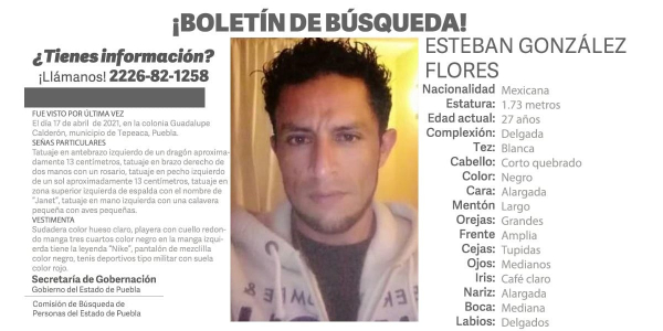 Esteban González Flores.