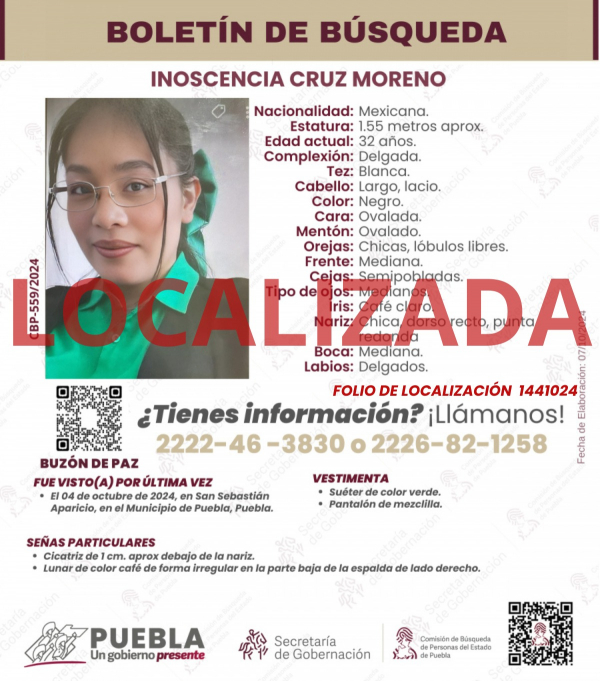 Inoscencia Cruz Moreno