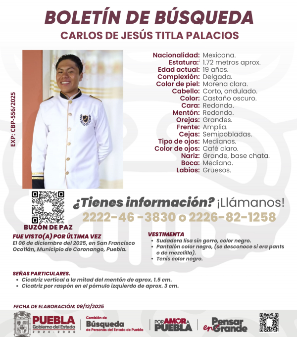 Carlos de Jesús Titla Palacios