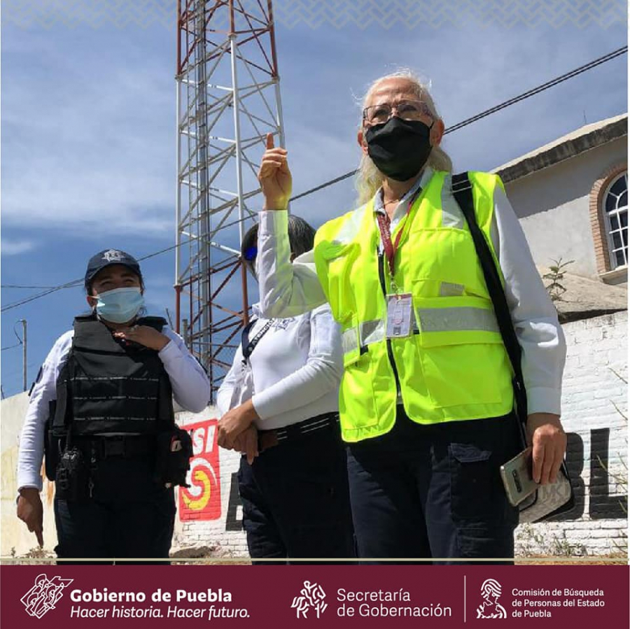En coordinación con SEDENA, GN, FGE, Comisión Ejecutiva Estatal de Atención a Víctimas, Subsecretaría de Prevención del Delito y Derechos Humanos, Gobierno de Tehuacán se realizan Acciones de Búsqueda de Personas Desaparecidas.