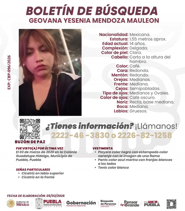 Geovana Yesenia Mendoza Mauleon