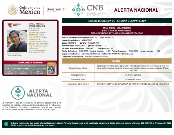 AXEL ABISAI CRUZ OLMOS