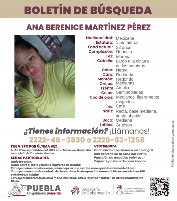 Ana Berenice Martínez Pérez