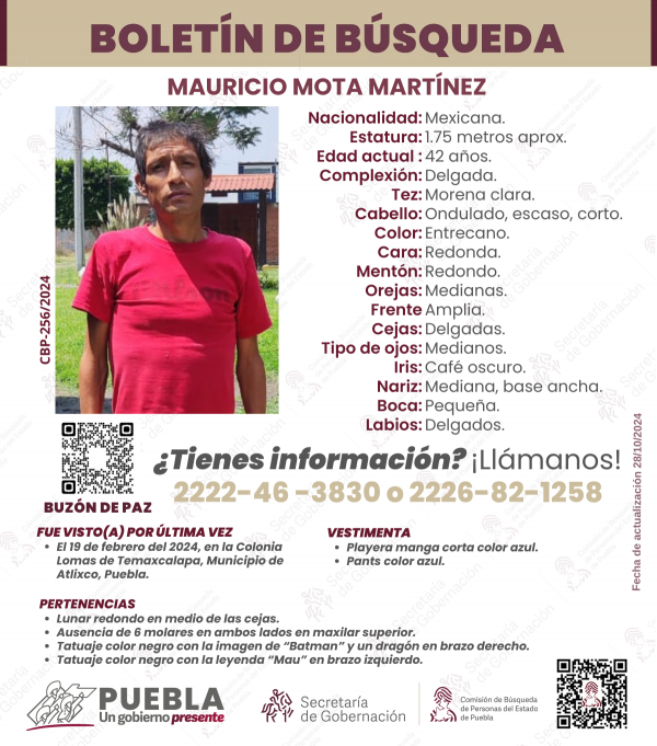 Mauricio Mota Martínez - ACTUALIZACIÓN