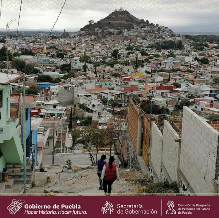 Como parte del trabajo que realizamos, se llevaron a cabo Acciones de Búsqueda de Personas Desaparecidas y No Localizadas en los municipios de Atlixco e Izúcar de Matamoros, Puebla.